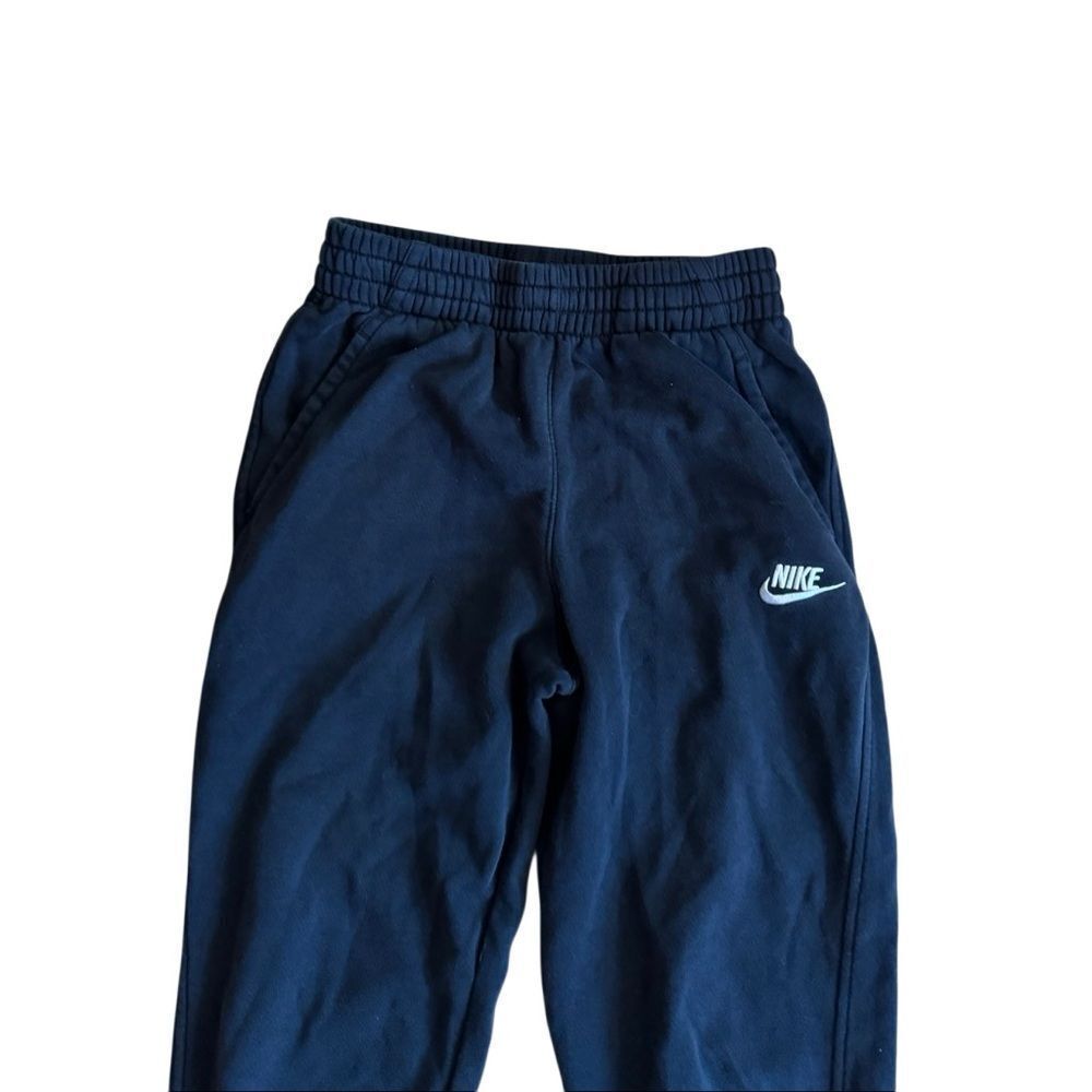 Nike Women's Sportswear Club Fleece Mid-Rise Jogger Sweatpants in Black Size XS - Picture 3 of 6